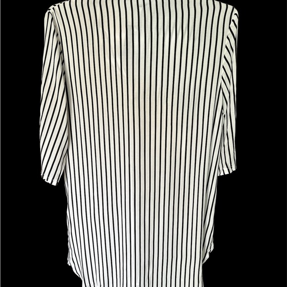 EKUAER Women’s Beach Stripe Bikini Cover/Blouse Size Small BNWT - Picture 10 of 10